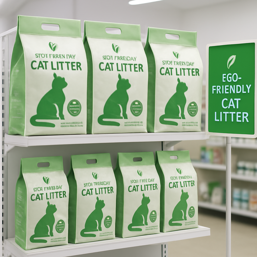 伊点爱新品「绿茶香氛豆腐猫砂」正式上市